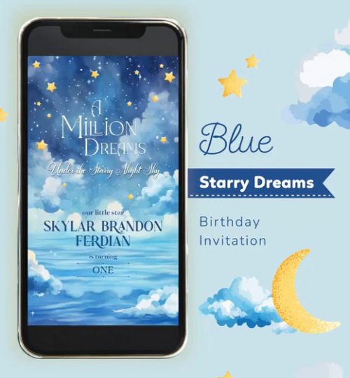 Blue Starry Dreams