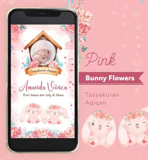 Undangan Digital Tasyakuran Aqiqah Kelinci