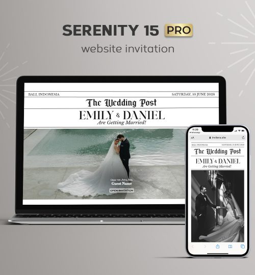 Web Invitation Modern