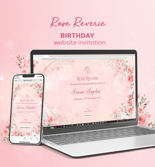 Rose Birthday Website